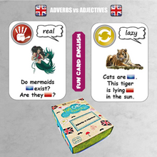 Load image into Gallery viewer, Fun Cards: Adverbs Vs Adjectives