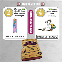 Load image into Gallery viewer, Fun Cards: My Next 50 Verbs