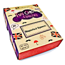 画像をギャラリービューアに読み込む, Fun Cards: Reported Speech