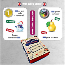 画像をギャラリービューアに読み込む, Fun Cards: Who, When, Where