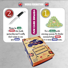 画像をギャラリービューアに読み込む, Fun Cards: Word Formation
