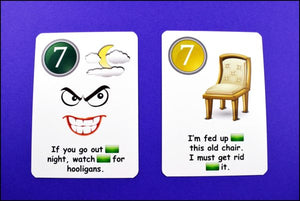 Fun Cards: Prepositions, Prepositions
