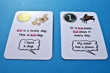 画像をギャラリービューアに読み込む, Fun Cards: Pronouns