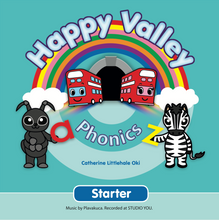 画像をギャラリービューアに読み込む, Happy Valley Phonics Starter  Audio Cover デジタル版