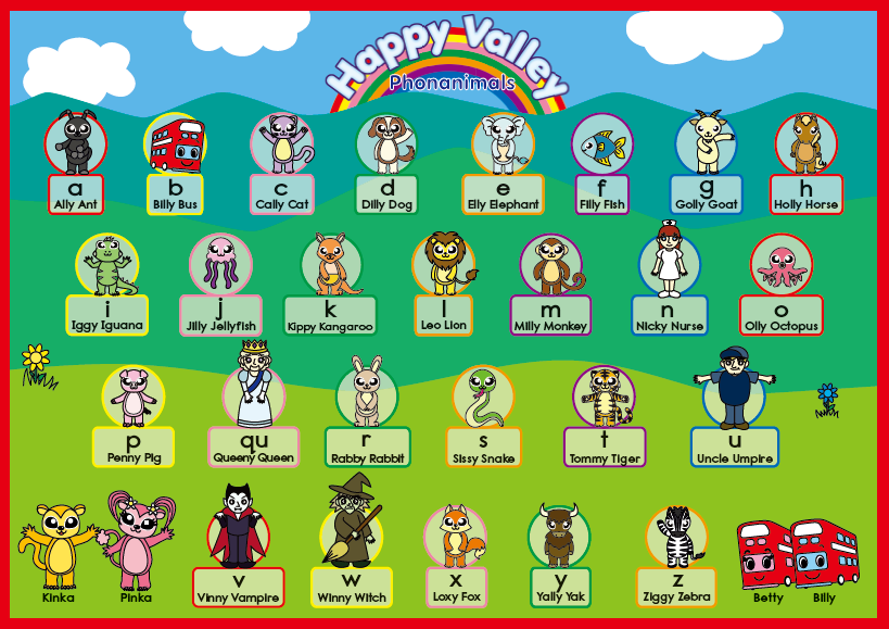 Happy Valley Phonanimals Poster